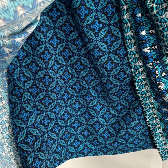 Miraclesuit Blue Patterned Swim Camisole - Picture 4 of 10